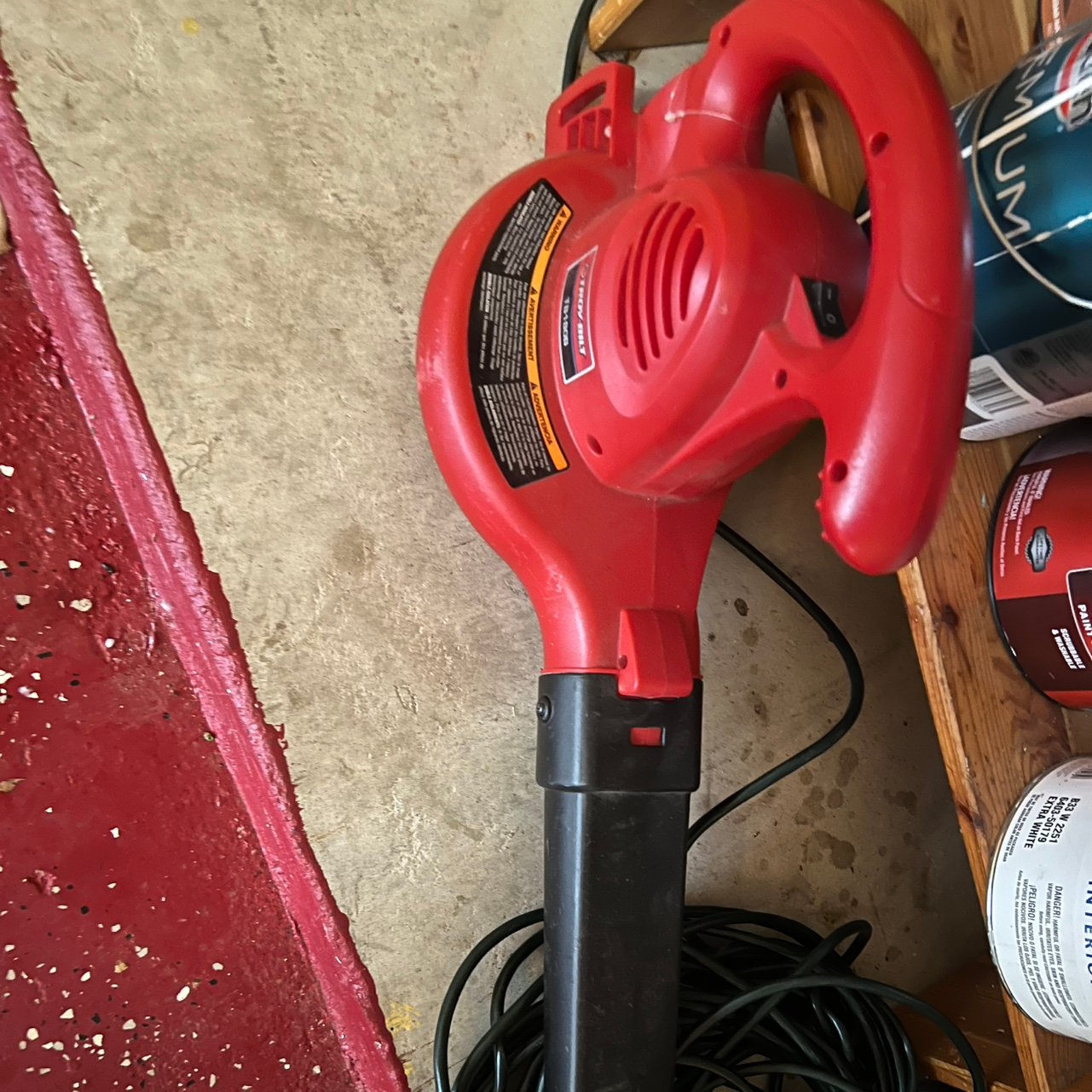 Corded Electric Leaf Blower